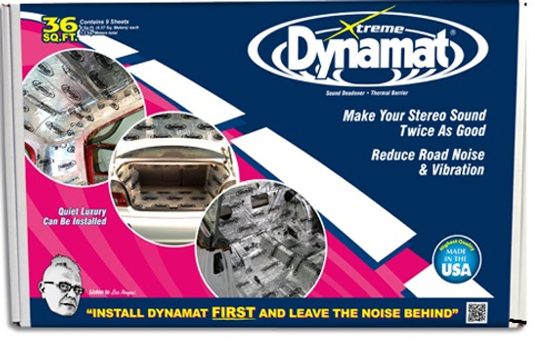 Enhance Sound Quality | Dynamat Xtreme Sound Dampening Kit | Improve Acoustics | 9 Sheets