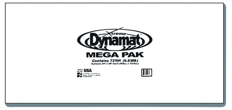 Enhance Your Car Audio | Dynamat Xtreme Mega Pak 9 Sheets | USA Made | Reduce Road Noise
