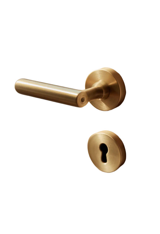 Golden Brass Handle Vinyl Car Decal Sticker – Waterproof & UV-Resistant 4.373333333333333"