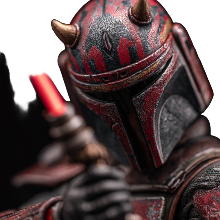 Mandalorian Warrior V11 Vinyl Car Decal Sticker – Waterproof & UV-Resistant 3.4133333333333336"