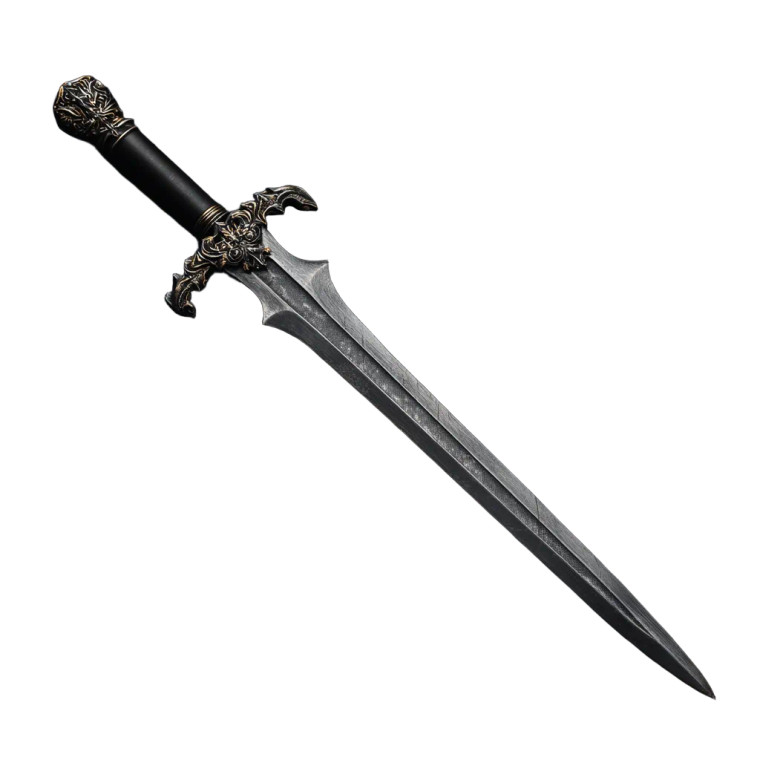 Sword Display Vinyl Car Decal Sticker – Waterproof & UV-Resistant 3.4133333333333336"