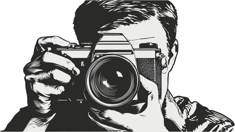 Professional Photographer V2 Vinyl Car Decal Sticker – Waterproof & UV-Resistant 5.4