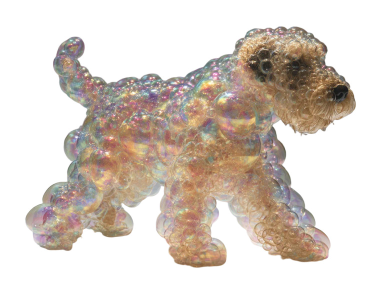 Bubble Terrier Vinyl Car Decal Sticker – Waterproof & UV-Resistant 6.1866666666666665"