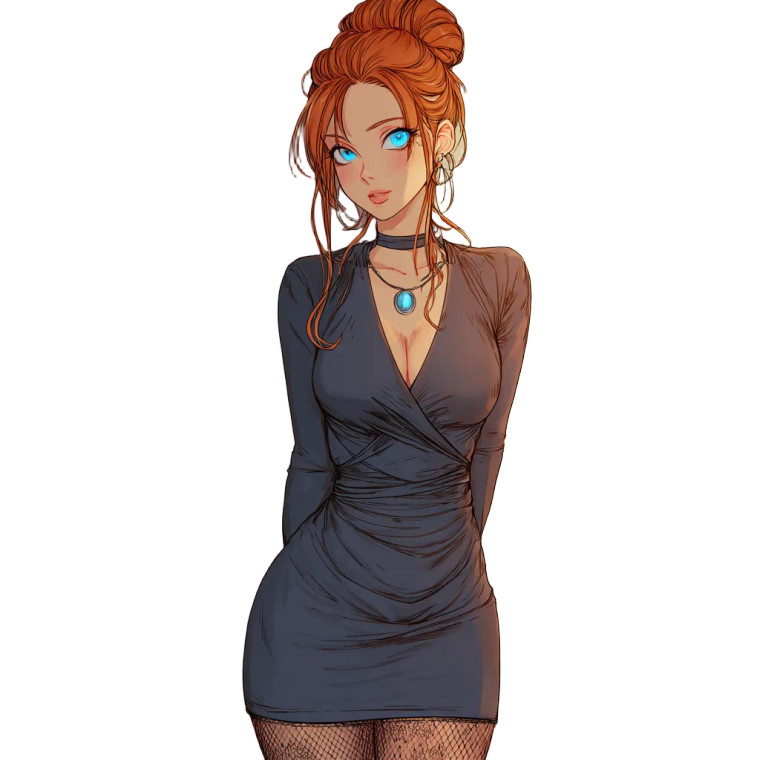 Red-Haired Anime Woman V7 Vinyl Car Decal Sticker – Waterproof & UV-Resistant 3.4133333333333336" Red-Haired Anime Woman V7 Vinyl Car Decal Sticker – Waterproof & UV-Resistant 3.4133333333333336"