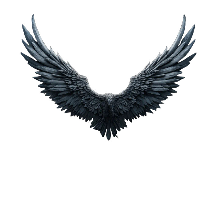 Seraphim In Ruin Vinyl Car Decal Sticker – Waterproof & UV-Resistant 3.4133333333333336"