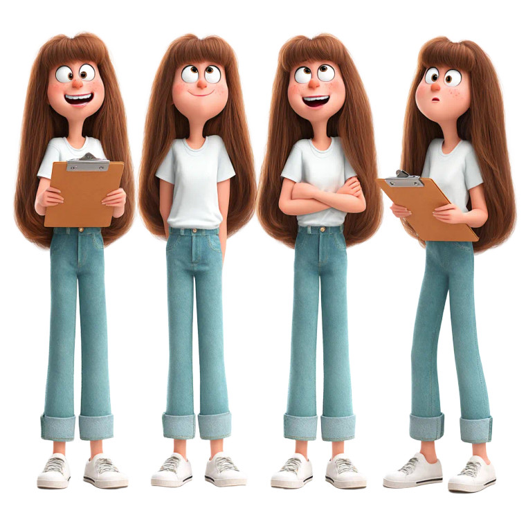 Cartoon Woman Character V3 Vinyl Car Decal Sticker – Waterproof & UV-Resistant 3.4133333333333336" Cartoon Woman Character V3 Vinyl Car Decal Sticker – Waterproof & UV-Resistant 3.4133333333333336"