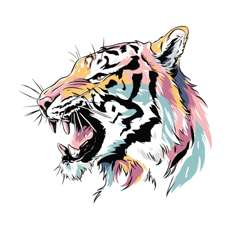 Majestic Tiger Design V2 Vinyl Car Decal Sticker – Waterproof & UV-Resistant 3.4133333333333336" Majestic Tiger Design V2 Vinyl Car Decal Sticker – Waterproof & UV-Resistant 3.4133333333333336"