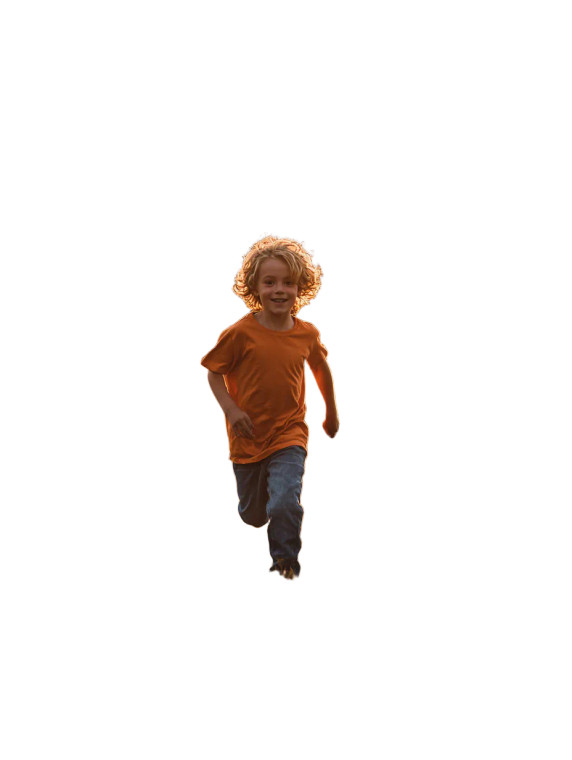 Sunset Childhood Joy Vinyl Car Decal Sticker – Waterproof & UV-Resistant 8.213333333333333"