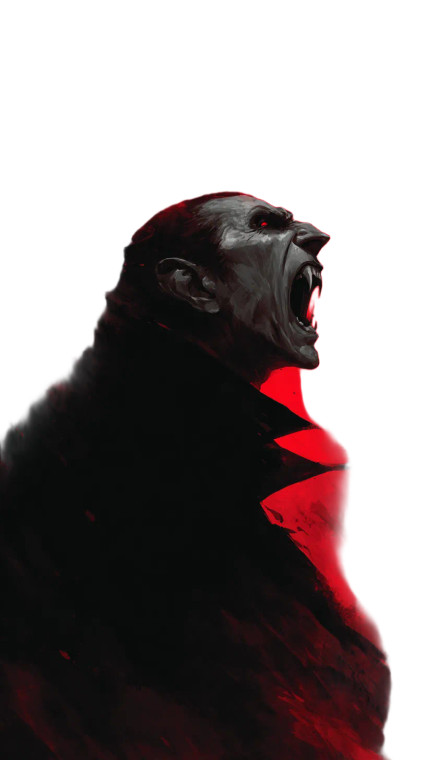 Dracula V3 Vinyl Car Decal Sticker – Waterproof & UV-Resistant 9.706666666666667"