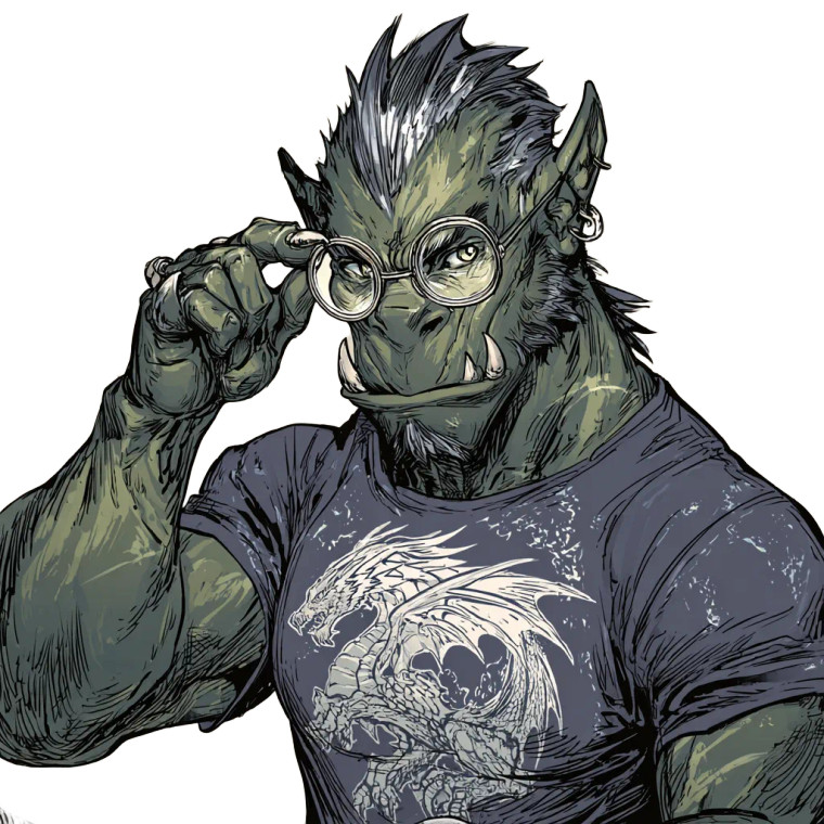 Nerdy Orc Vinyl Car Decal Sticker – Waterproof & UV-Resistant 3.4133333333333336" Nerdy Orc Vinyl Car Decal Sticker – Waterproof & UV-Resistant 3.4133333333333336"