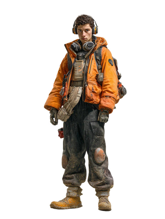 Sci-Fi Explorer Vinyl Car Decal Sticker – Waterproof & UV-Resistant 8.213333333333333"