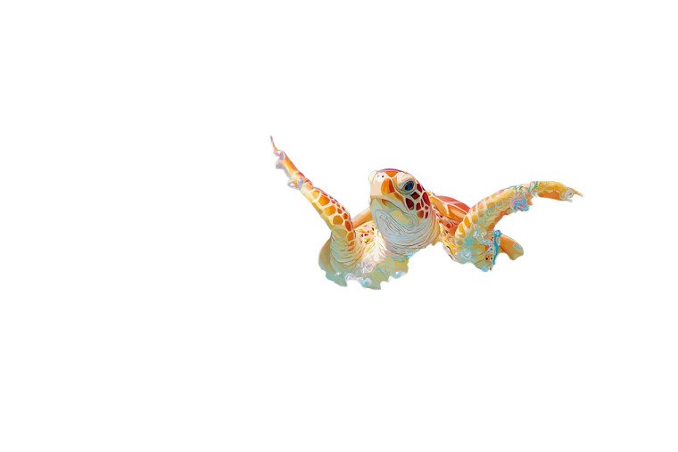 Dancing Turtle Vinyl Car Decal Sticker – Waterproof & UV-Resistant 2.986666666666667" Dancing Turtle Vinyl Car Decal Sticker – Waterproof & UV-Resistant 2.986666666666667"