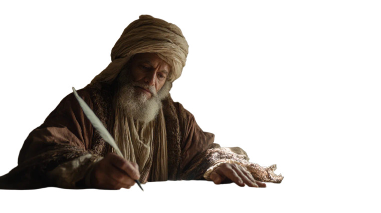 Elderly Scribe Writing Vinyl Car Decal Sticker – Waterproof & UV-Resistant 5.4