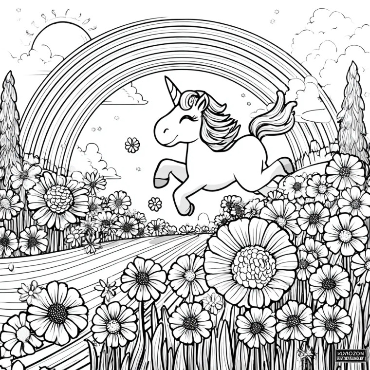 Joyful Unicorn Slide Vinyl Car Decal Sticker – Waterproof & UV-Resistant 3.4133333333333336"