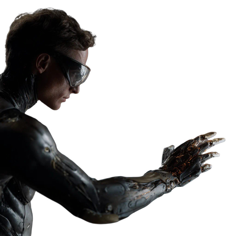 Cyber Artist Vinyl Car Decal Sticker – Waterproof & UV-Resistant 3.4133333333333336"