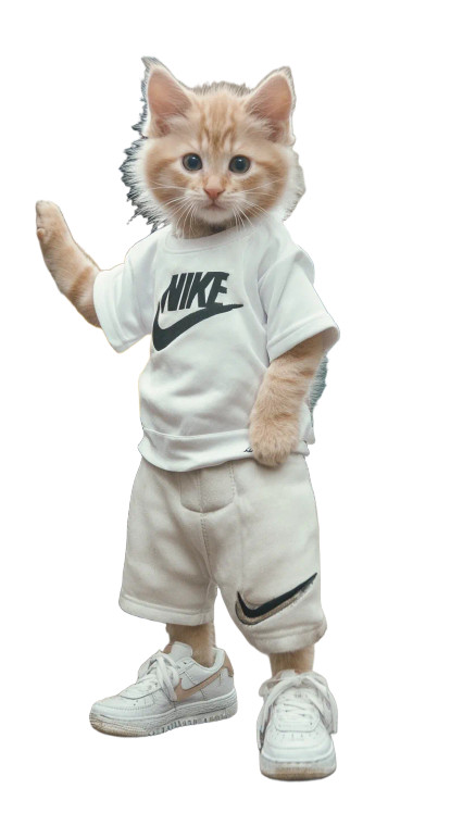 Stylish Kitten V2 Vinyl Car Decal Sticker – Waterproof & UV-Resistant 4.8533333333333335"