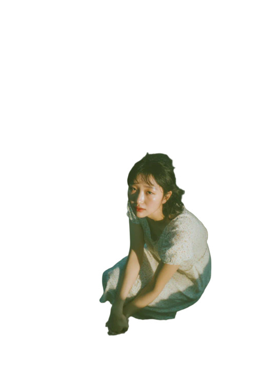 Asian Woman By Lake V2 Vinyl Car Decal Sticker – Waterproof & UV-Resistant 8.96"