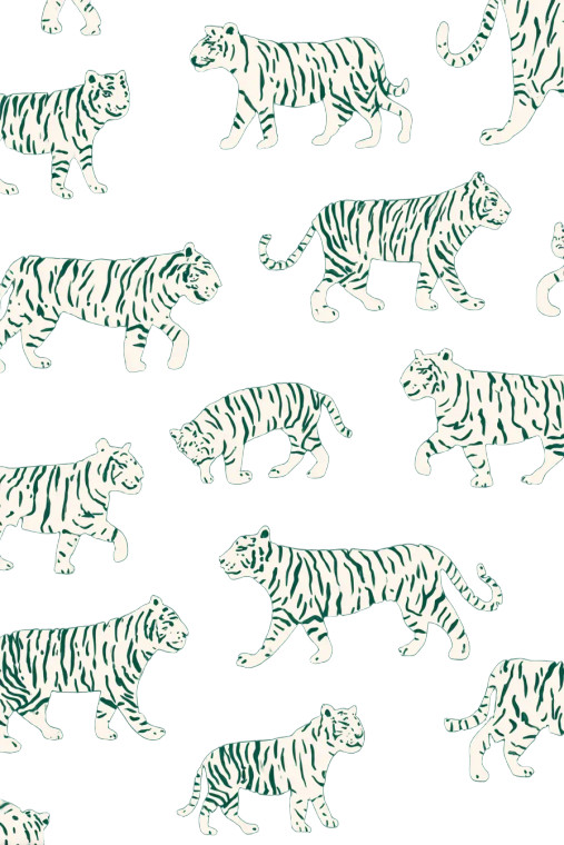 Tiger Stripes V3 Vinyl Car Decal Sticker – Waterproof & UV-Resistant 4.4