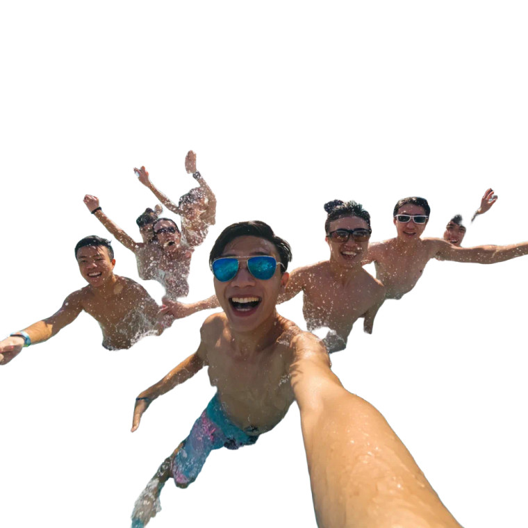 Waterpark Joy Vinyl Car Decal Sticker – Waterproof & UV-Resistant 3.4133333333333336"