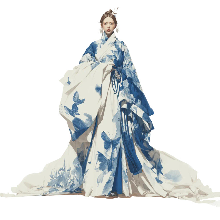 Ancient Chinese Fashion Vinyl Car Decal Sticker – Waterproof & UV-Resistant 6.826666666666667"