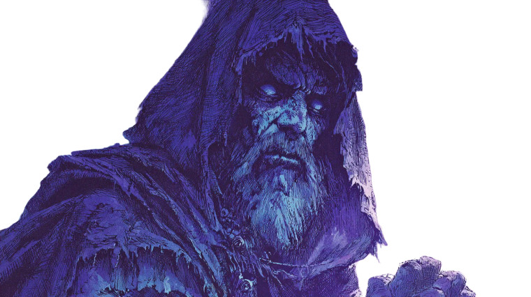 Angry Dark Mage Vinyl Car Decal Sticker – Waterproof & UV-Resistant 2.72"