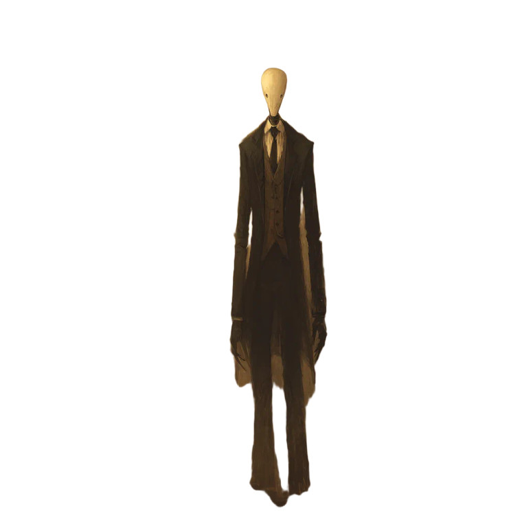 Victorian Slender Man Vinyl Car Decal Sticker – Waterproof & UV-Resistant 3.4133333333333336"