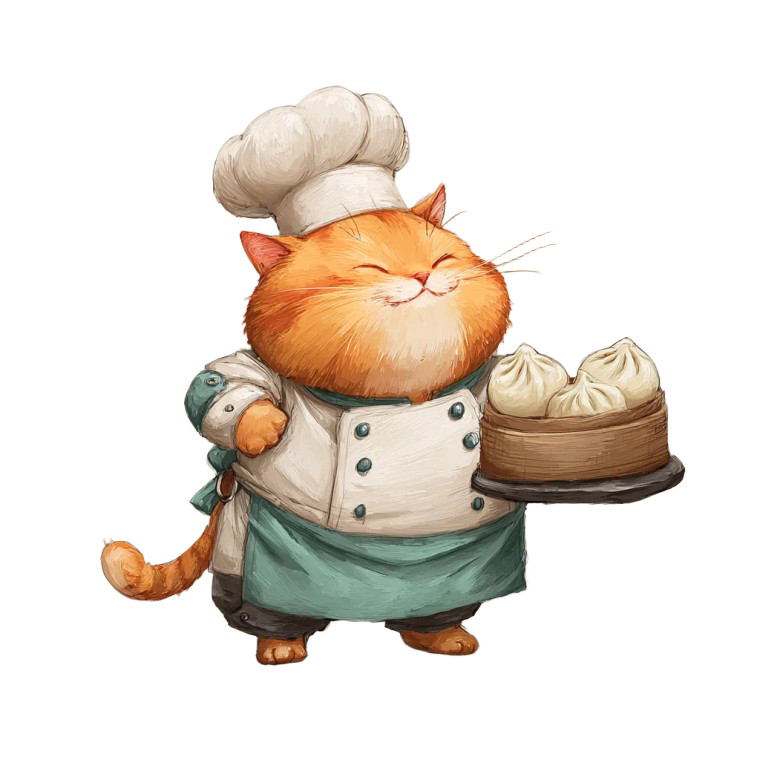 Chef Cat V10 Vinyl Car Decal Sticker – Waterproof & UV-Resistant 3.4133333333333336"