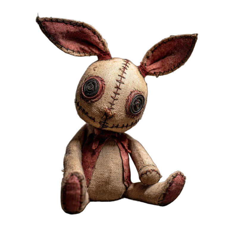 Creepy Rabbit Doll Vinyl Car Decal Sticker – Waterproof & UV-Resistant 6.826666666666667"