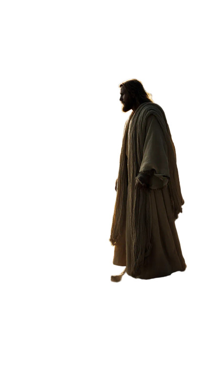 Jesus On Mountaintop Vinyl Car Decal Sticker – Waterproof & UV-Resistant 9.706666666666667"