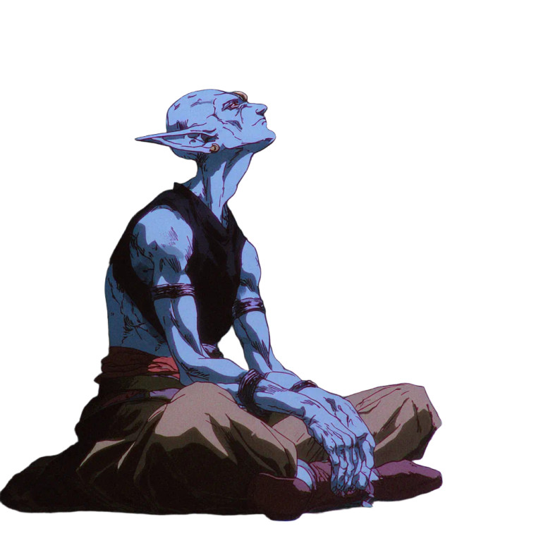 Dark Elf Summoner Vinyl Car Decal Sticker – Waterproof & UV-Resistant 3.4133333333333336"