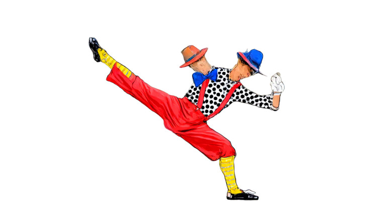 Locking Dancer Vinyl Car Decal Sticker – Waterproof & UV-Resistant 5.4