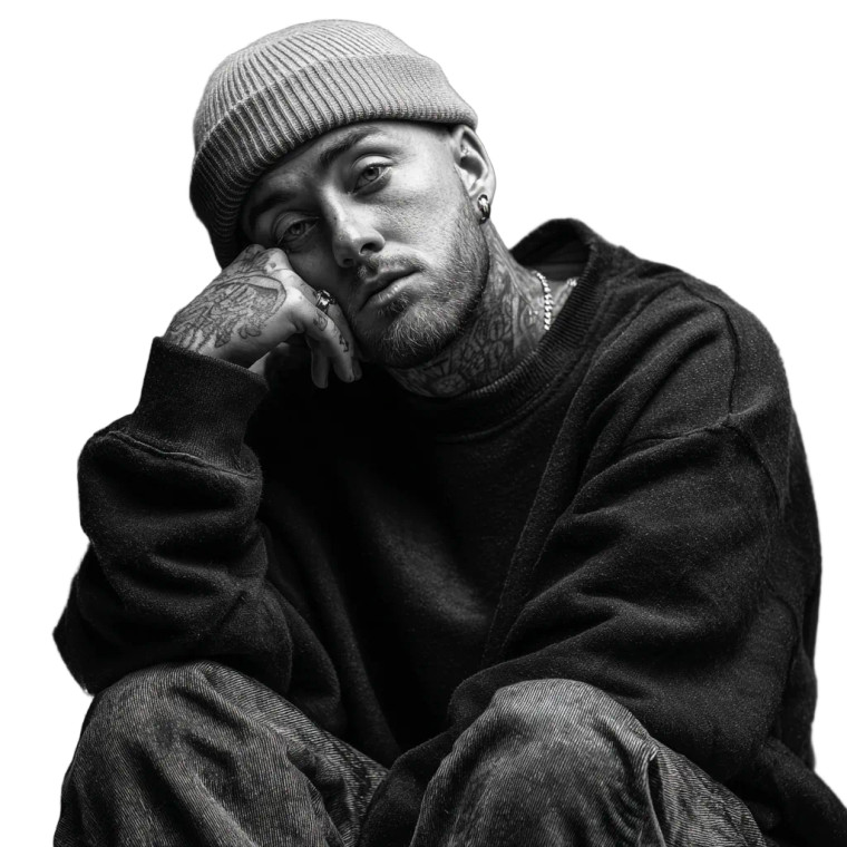 Mac Miller Portrait V5 Vinyl Car Decal Sticker – Waterproof & UV-Resistant 3.4133333333333336"