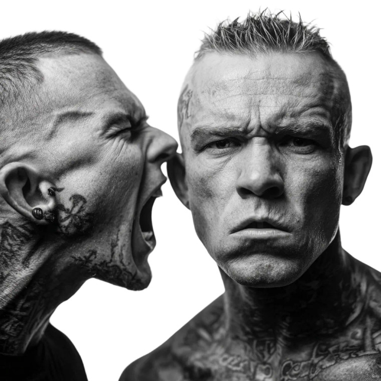 Gabber Culture Portrait Vinyl Car Decal Sticker – Waterproof & UV-Resistant 3.4133333333333336"