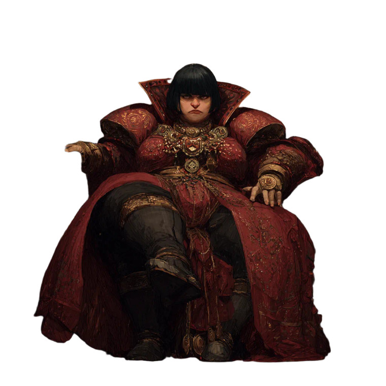 Evil Duchess Boss Vinyl Car Decal Sticker – Waterproof & UV-Resistant 3.4133333333333336"