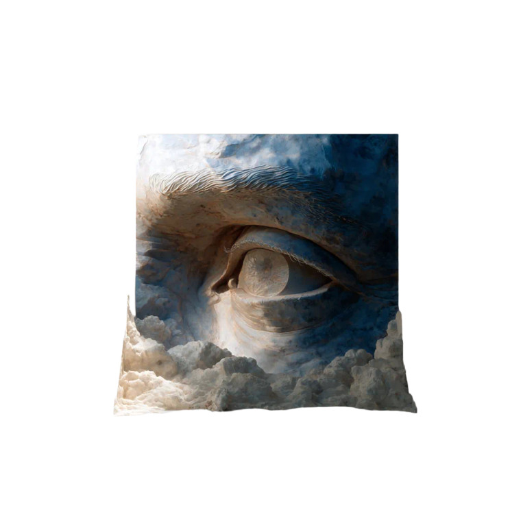 Opening Eye Vinyl Car Decal Sticker – Waterproof & UV-Resistant 3.4133333333333336"