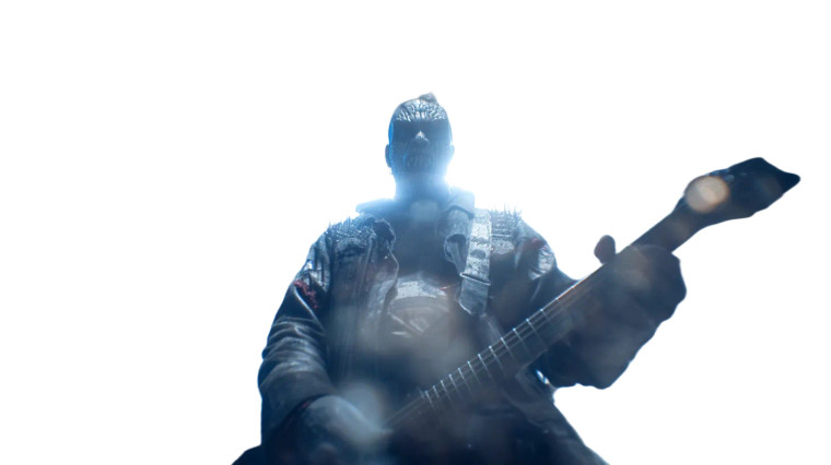 Punk Orc Musician Vinyl Car Decal Sticker – Waterproof & UV-Resistant 2.72"