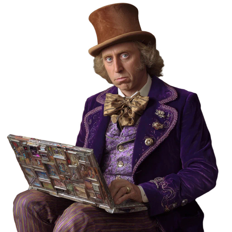 It Wonka Vinyl Car Decal Sticker – Waterproof & UV-Resistant 3.4133333333333336"