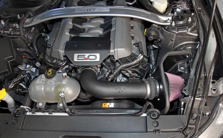 Boost Your Ford Mustang 2015-2017 HP | K&N 63 Series AirCharger Cold Air Intake | High Performance & Filtration