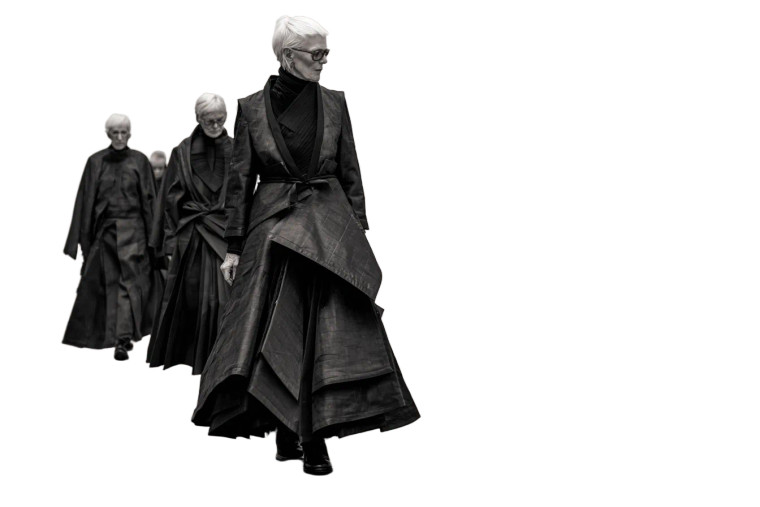 Architectural Couture Show Vinyl Car Decal Sticker – Waterproof & UV-Resistant 2.986666666666667"