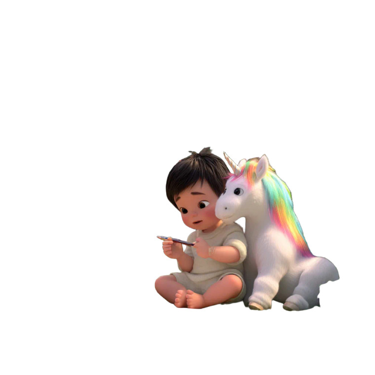 Magical Baby Letter Vinyl Car Decal Sticker – Waterproof & UV-Resistant 3.4133333333333336"