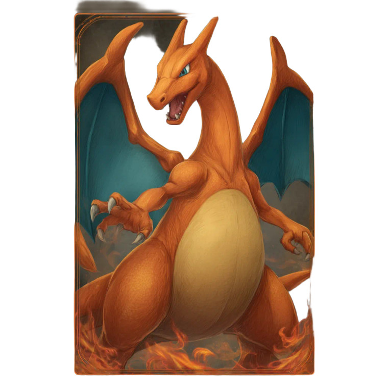 Charizard Roaring Vinyl Car Decal Sticker – Waterproof & UV-Resistant 3.4133333333333336"