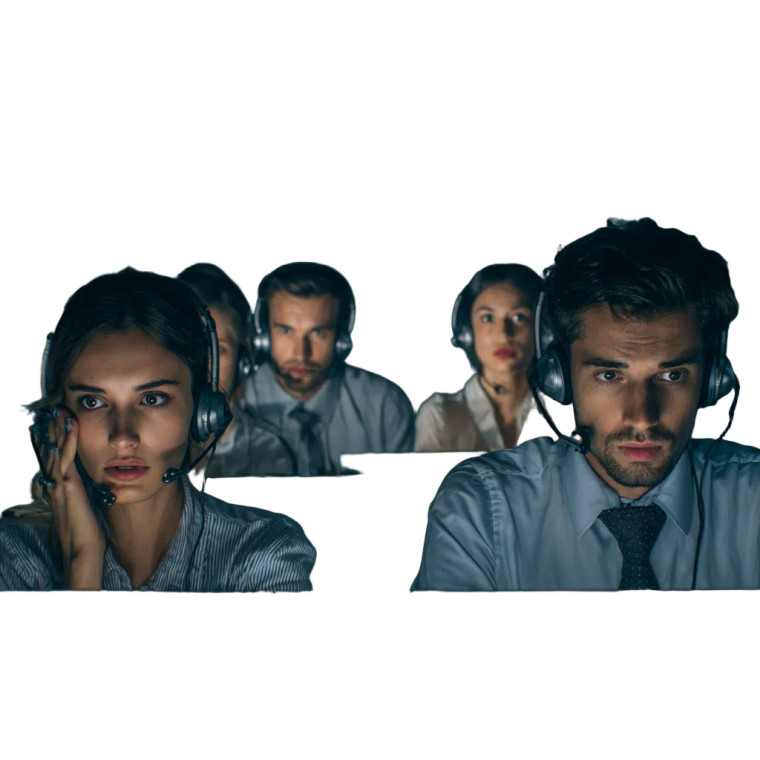 Tense Call Center Vinyl Car Decal Sticker – Waterproof & UV-Resistant 3.4133333333333336"