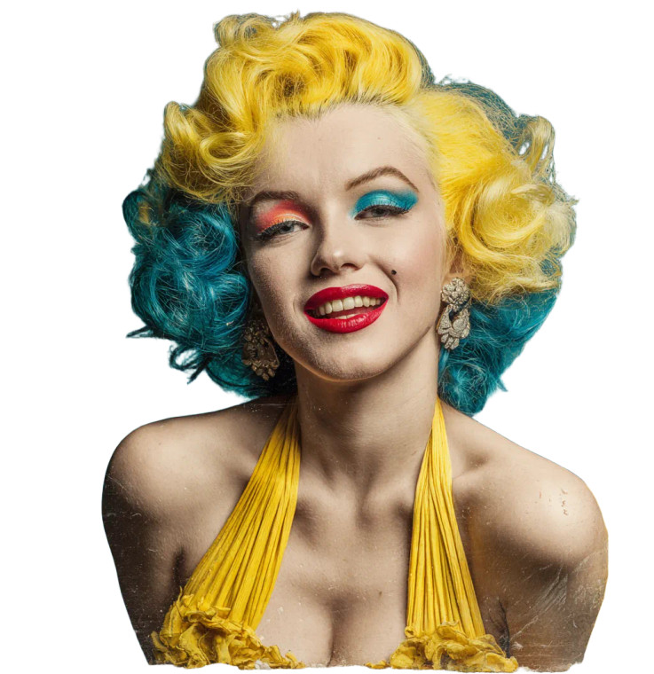 Marilyn Monroe Drag Vinyl Car Decal Sticker – Waterproof & UV-Resistant 3.52"