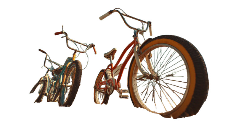 Nostalgic Teenage Bicycles Vinyl Car Decal Sticker – Waterproof & UV-Resistant 5.4