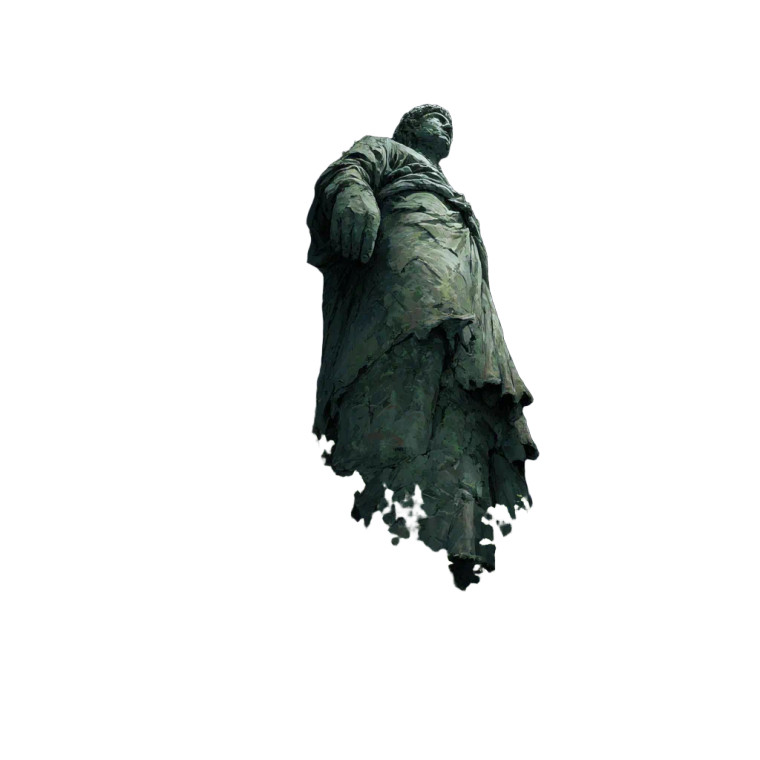 Giant Stone Statue Vinyl Car Decal Sticker – Waterproof & UV-Resistant 6.826666666666667"