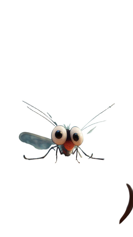 Surprised Fly Fall Vinyl Car Decal Sticker – Waterproof & UV-Resistant 9.706666666666667"