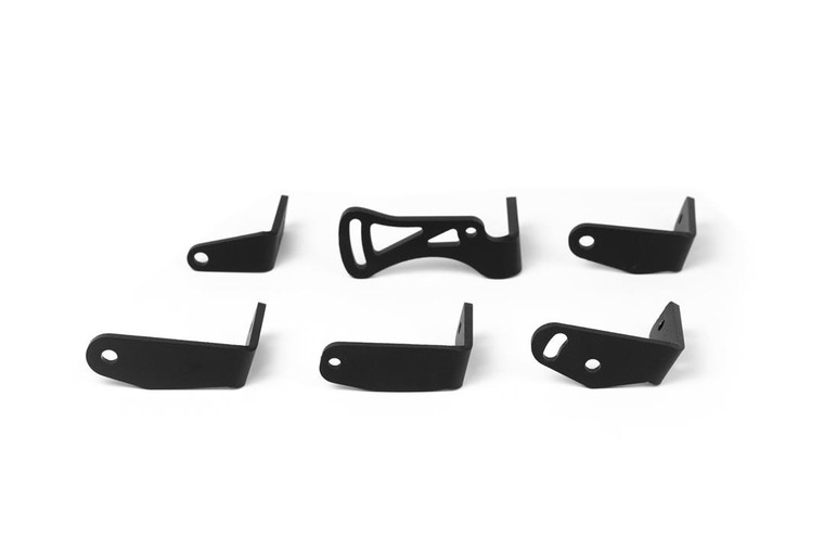 Sherpa Bolt-On Roof Mount Kit | Mounts Baja Designs Onx6 Light Bar | Durable Aluminum Construction