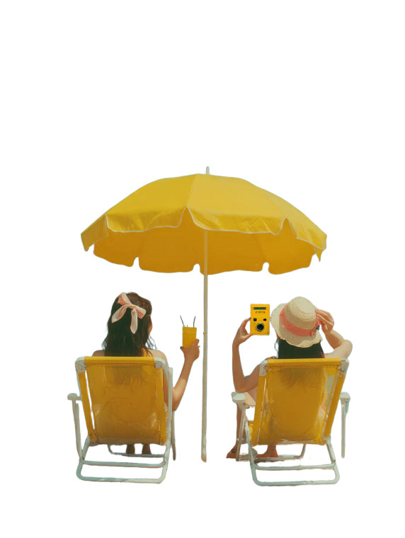 Beach Relaxation V19 Vinyl Car Decal Sticker – Waterproof & UV-Resistant 8.213333333333333"