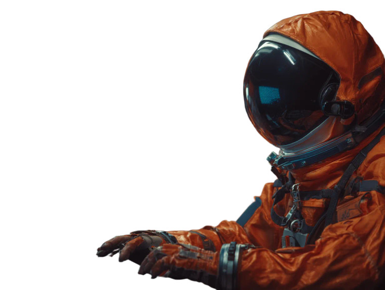 Astronaut Developers Vinyl Car Decal Sticker – Waterproof & UV-Resistant 6.1866666666666665"