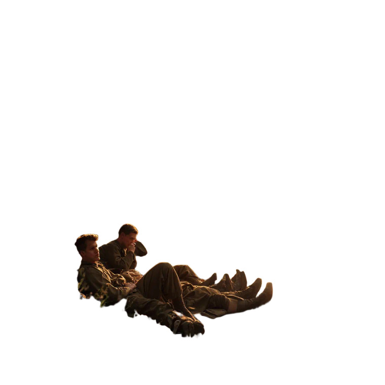 Soldiers At Dawn V2 Vinyl Car Decal Sticker – Waterproof & UV-Resistant 3.4133333333333336"